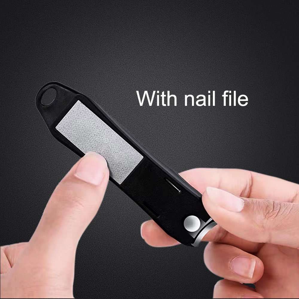 Two Times Sharpening Nail Clippers With Catcher Finger Nail Clippers Nail Cutter For Finger Toe