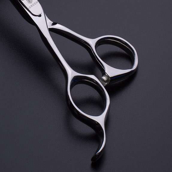 Left-Handed Barber Scissors Big Washer Hair Cutting Scissors In 5.5 Inch
