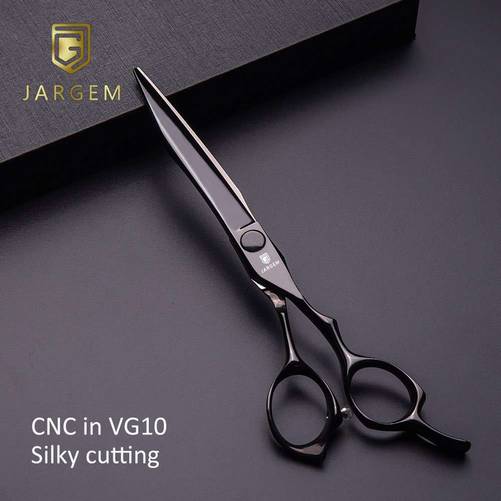 CNC Blade 6.75 Inch Japan Hair Scissors Powerful Professional Hair Cutting Scissors