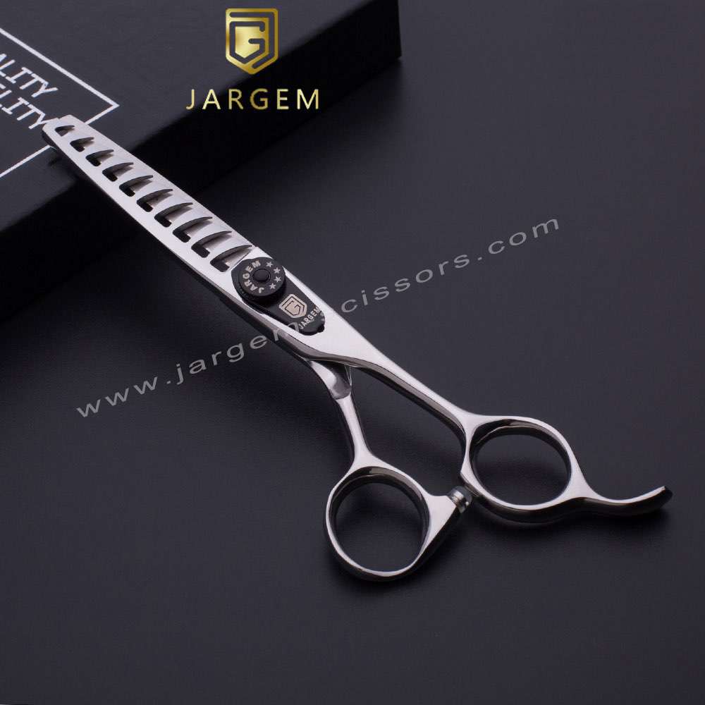 10 Teeth Chunky Thinning Hair Scissors Japan Barber Scissors 6.0 Inch for Hair Stylist