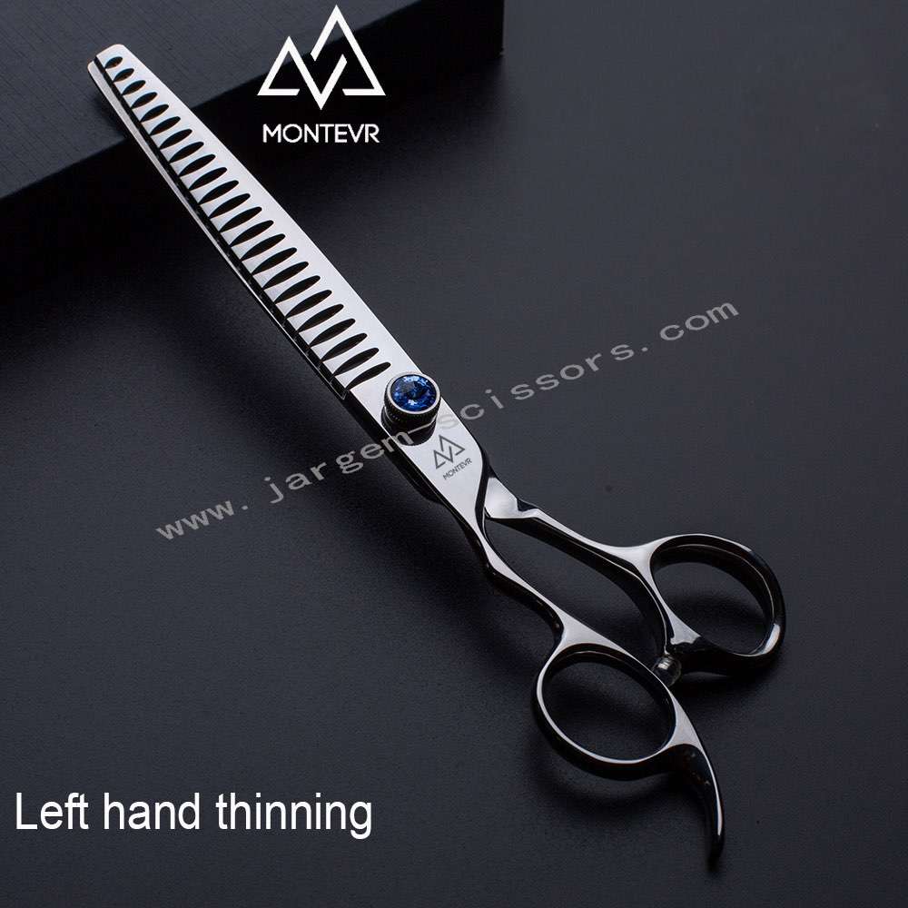 Left-Hand Pet Grooming Scissors Set 7.5 Inch Dog Grooming Shears Professional for Groomers
