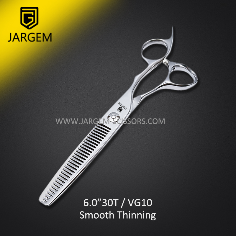 Japan Steel Hair Scissors 6.0 Inch Scissors Set Offset Barber Scissors Sharp Cutting Shears