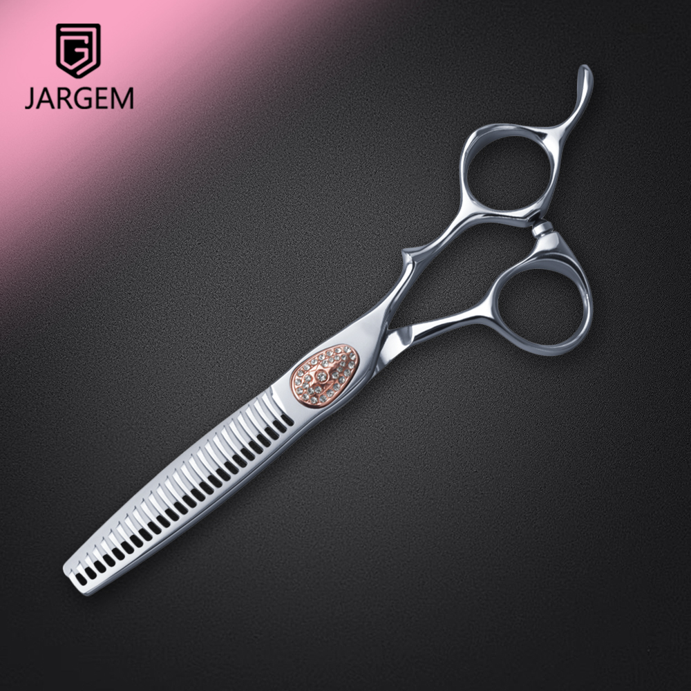 CNC Series Blade Thinning Hair Cutting Scissors 25 Teeth Barber Scissors Hair Cobalt Alloy Thinner